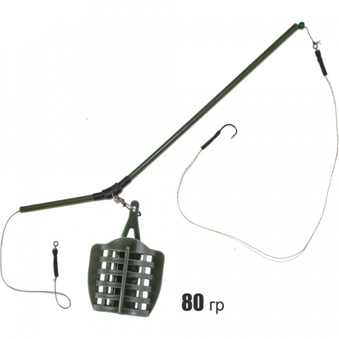 Фидерная кормушка SALMO FEEDER ROUND 080г SF001-080